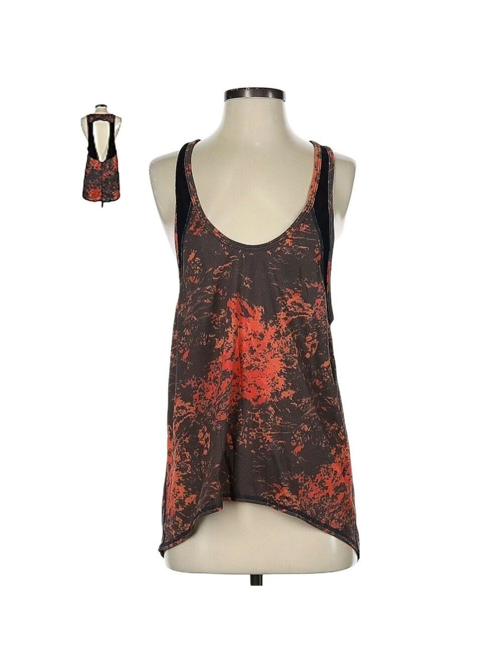 Vimmia Tank Top Printed Solaris Black Size Small